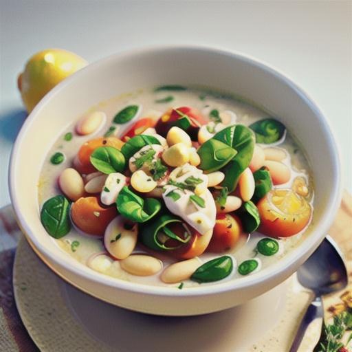 Creamy Italian White Bean Soup