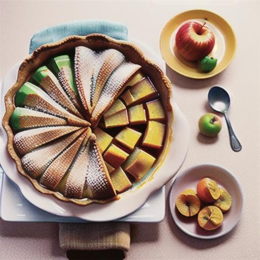 Apple and apricot crumble