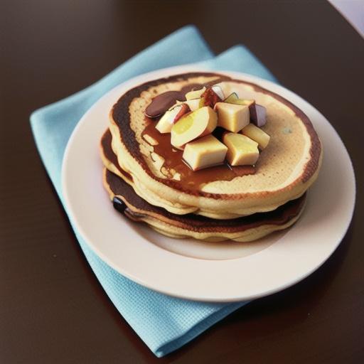 Oatmeal Cinnamon Pancakes