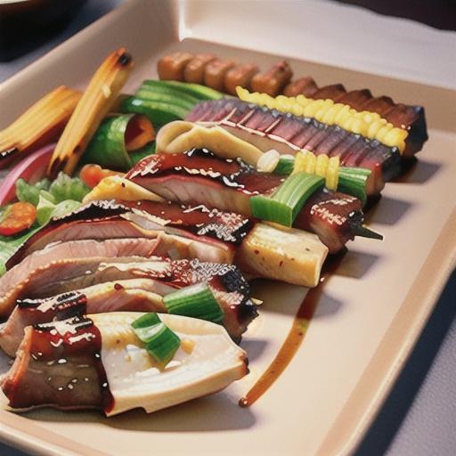 Grilled Korean BBQ Pork Ribs (Dwaeji Galbi)