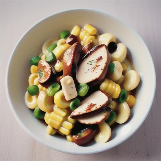 Almost-instant creamy chicken and corn noodles recipe