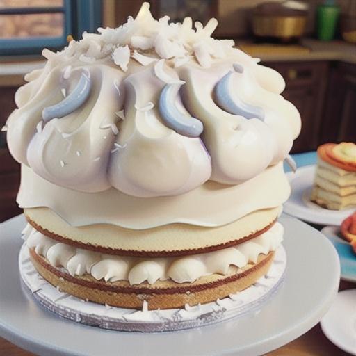 Old-Fashioned Coconut Cake