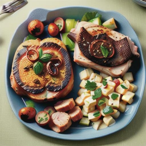 Herbed Pork Chops with Homemade Rub