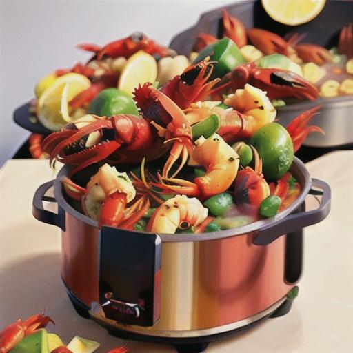 Instant Pot Live Crawfish Boil for Four