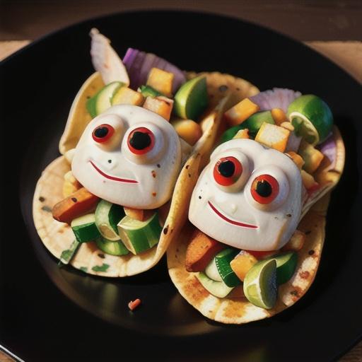 Chipotle Lime Cod Fish Tacos