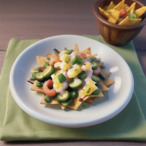 Shrimp and Jalapeno Nachos