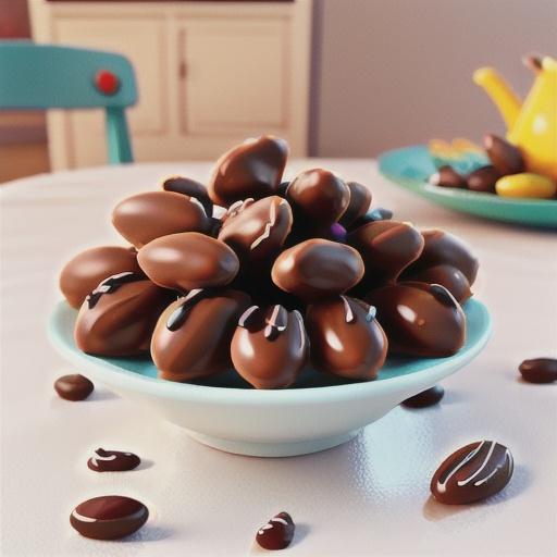 Simple Chocolate-Covered Almonds