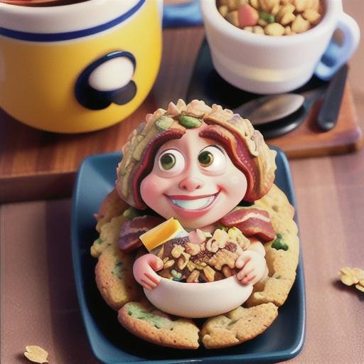 Bacon-Granola Breakfast Cookies