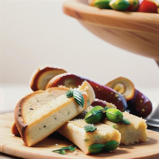 Pine Tree Parmesan Breadsticks