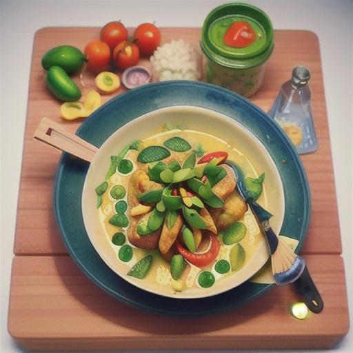 Greg Davies' Thai green chicken curry