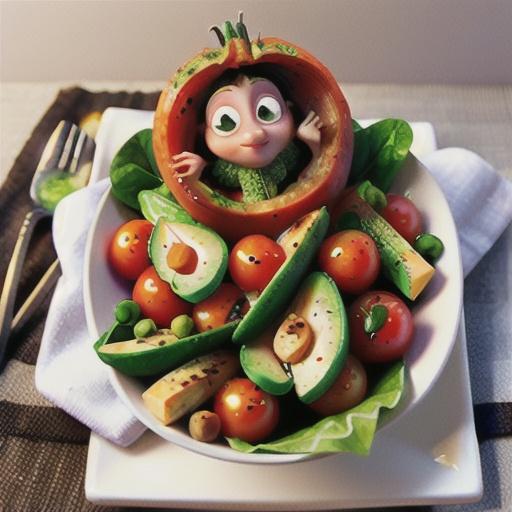 Tomato and Avocado Salad