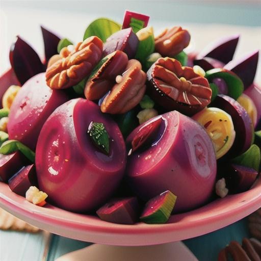 Beet, Walnut and Prune Salad