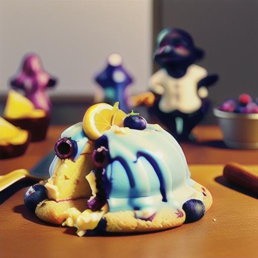 Lemon-Blueberry Cheesecake Cookies