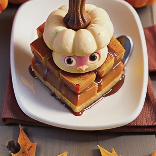 Honey-Pumpkin Dessert Squares