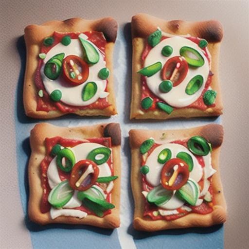 Mediterranean Flatbread Pizza Appetizer