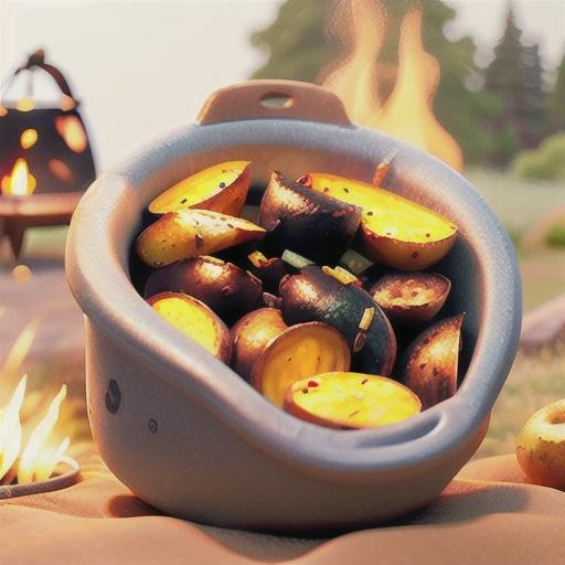 Karen's Red Hot Campfire Potatoes