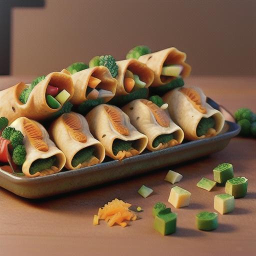 Beefy Broccoli & Cheddar Burritos