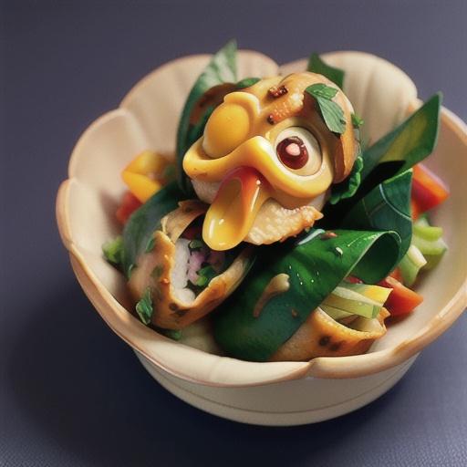 Chicken parcels with Asian greens