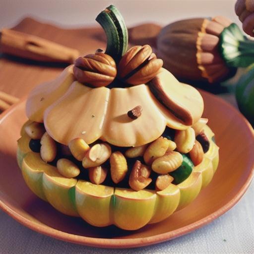 Acorn Squash with Apple