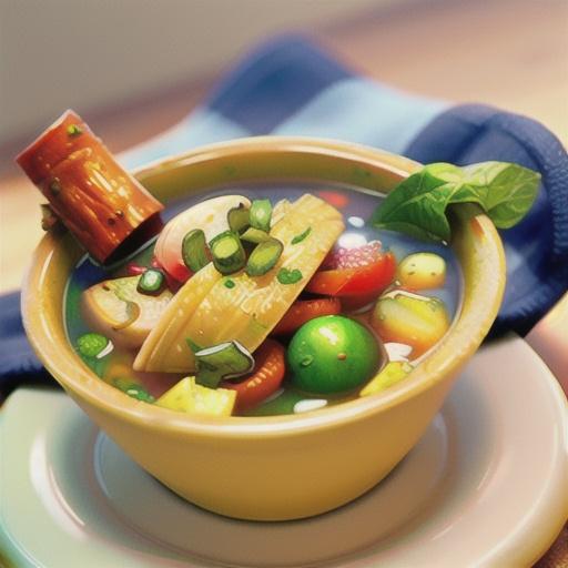 Chicken-Tomatillo Soup