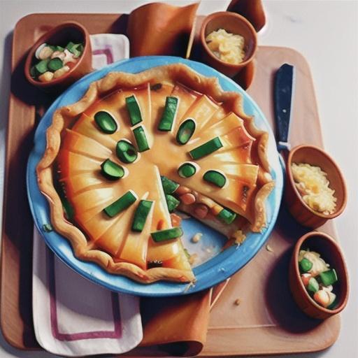 Speedy Layered Chicken Enchilada Pie