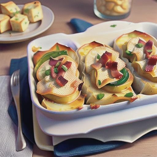 Scalloped Potatoes with Bacon
