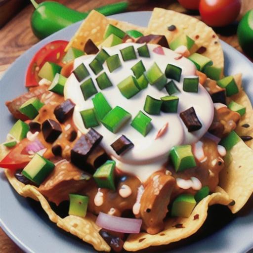 Loaded Beef Nachos