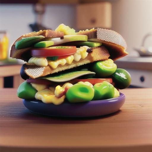 Scrambled Egg-Grilled Cheese Sandwiches