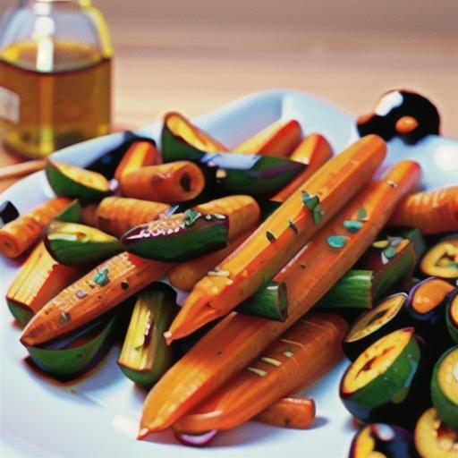 Balsamic Roasted Carrots