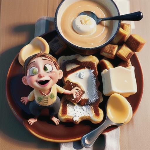 German Pancake with Buttermilk Sauce