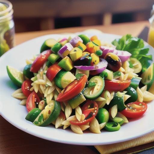 Summertime Orzo Salad