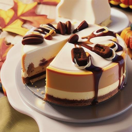 Pumpkin-Caramel Cheesecake