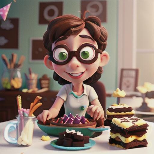 Easy Brownie Dippers with Marshmallow Dip