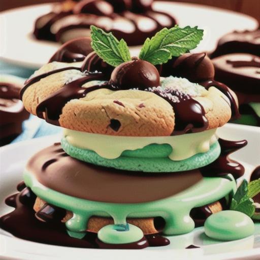 Addictive Double Chocolate Mint Cookies