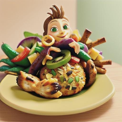 Caribbean Chicken and Pineapple Salsa