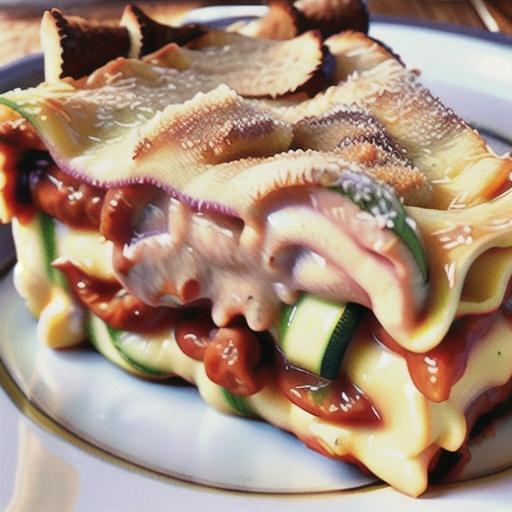 Eggless Zucchini Lasagna