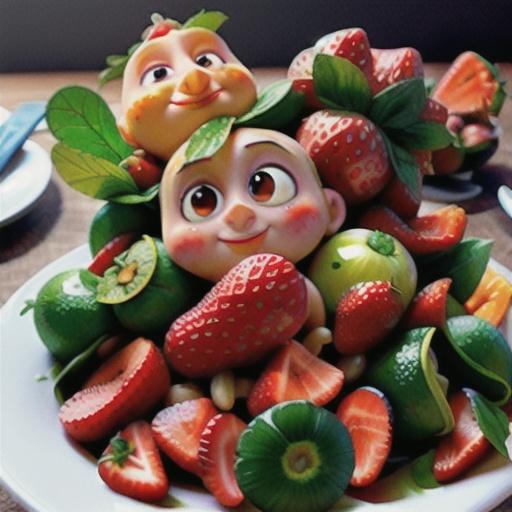 Strawberry and Mandarin Salad
