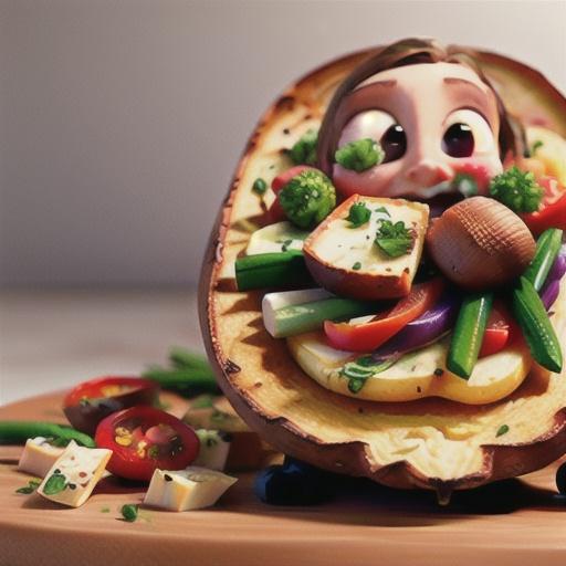 Veggie Loaded Baked Potato Board