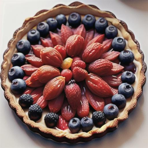 Berry Tart with No Added Sugar