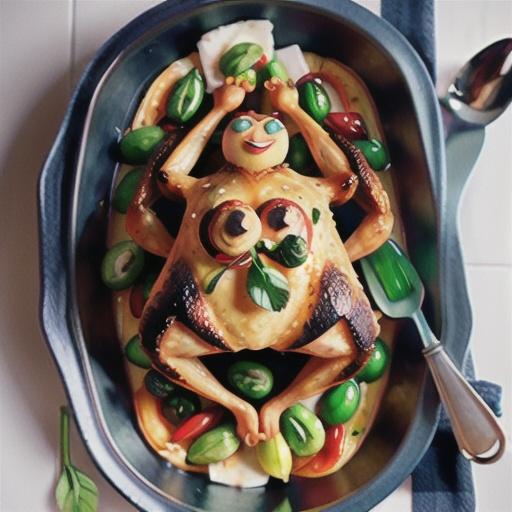 Feta-Brined Roast Chicken