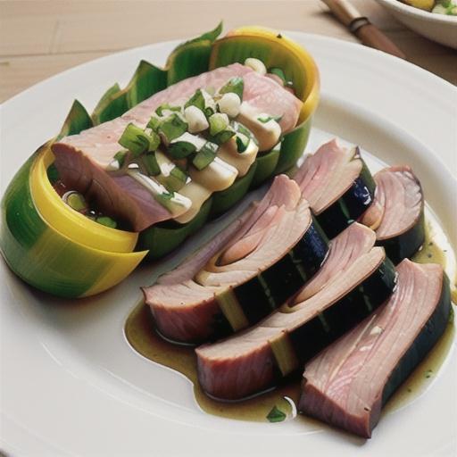 Marinated easy-carve lamb
