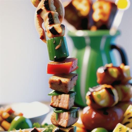 Grilled Greek Pork Kabobs