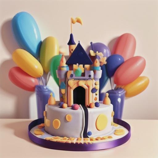 Princess Castle Cake