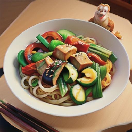 Sesame Chicken Noodle Bowl