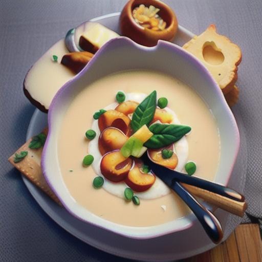Simple Cheesy Cauliflower Soup