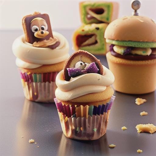 PB & J Cupcakes