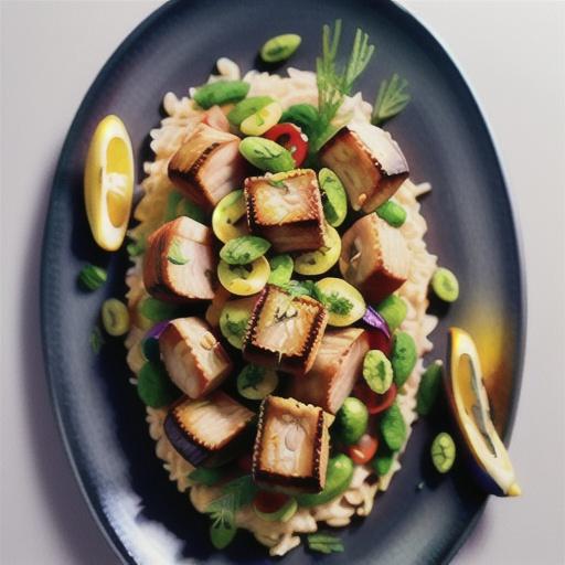 Oat-crumbed pork with tangy dill slaw