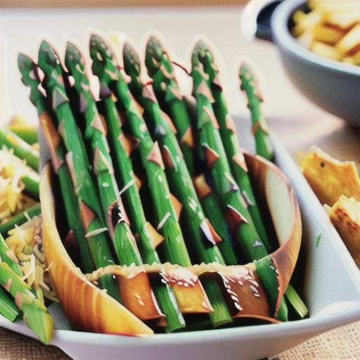 Roasted Parmesan Asparagus
