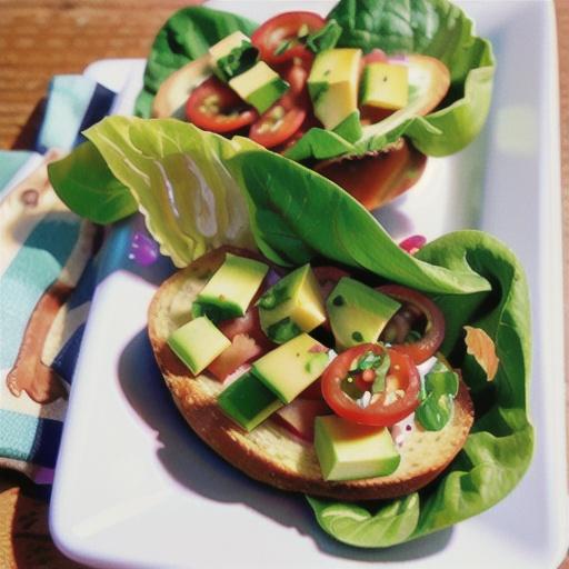 Bacon-Ranch Lettuce Cups