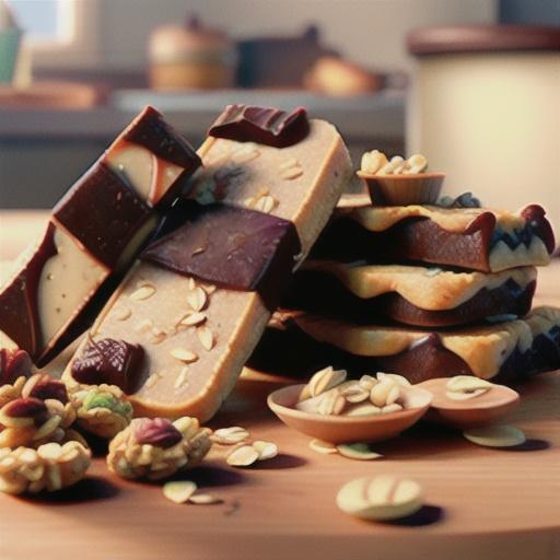 Chewy, Nutty, Healthy Granola Bars